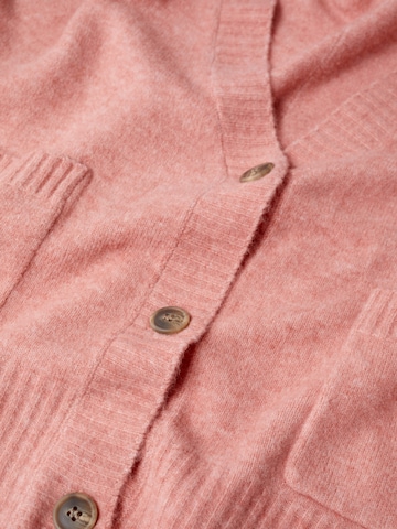 MANGO Knit Cardigan 'Canada' in Pink