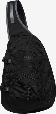HALO Rucksack in Schwarz: Vorderseite