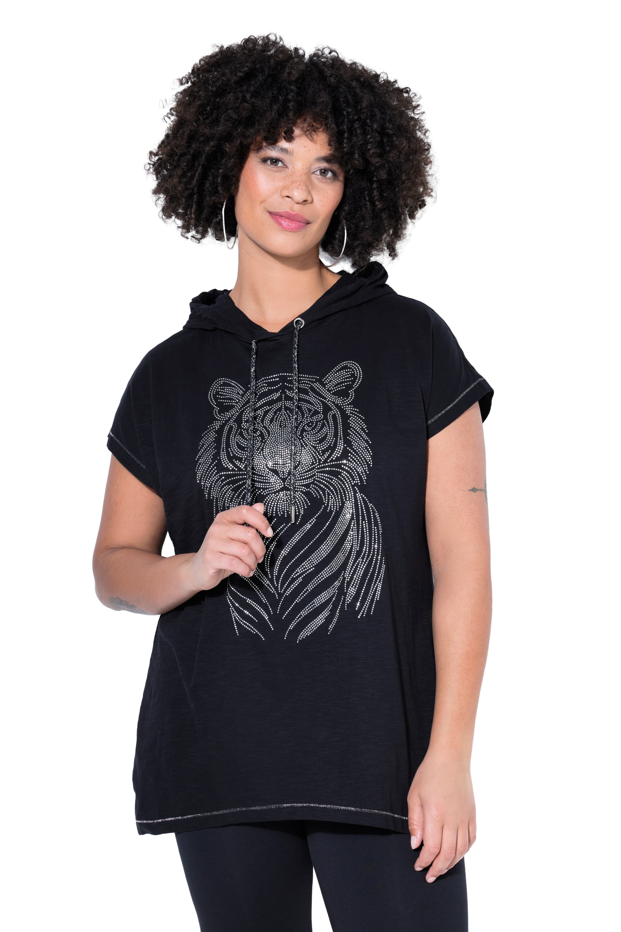 Angel of Style Shirt in Zwart: voorkant