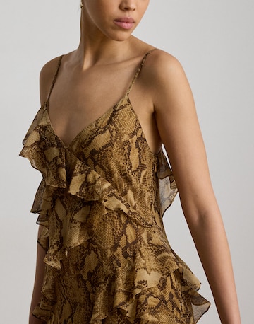 Abito estivo di Lauren Ralph Lauren in marrone