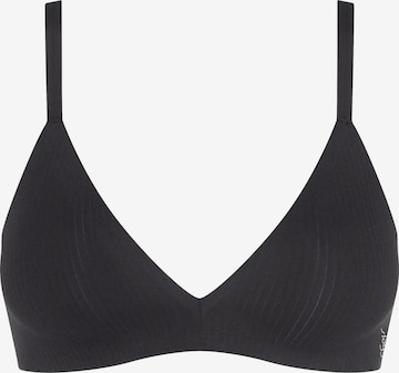 Reggiseno 'ZERO Feel Pure' di SLOGGI in nero: frontale
