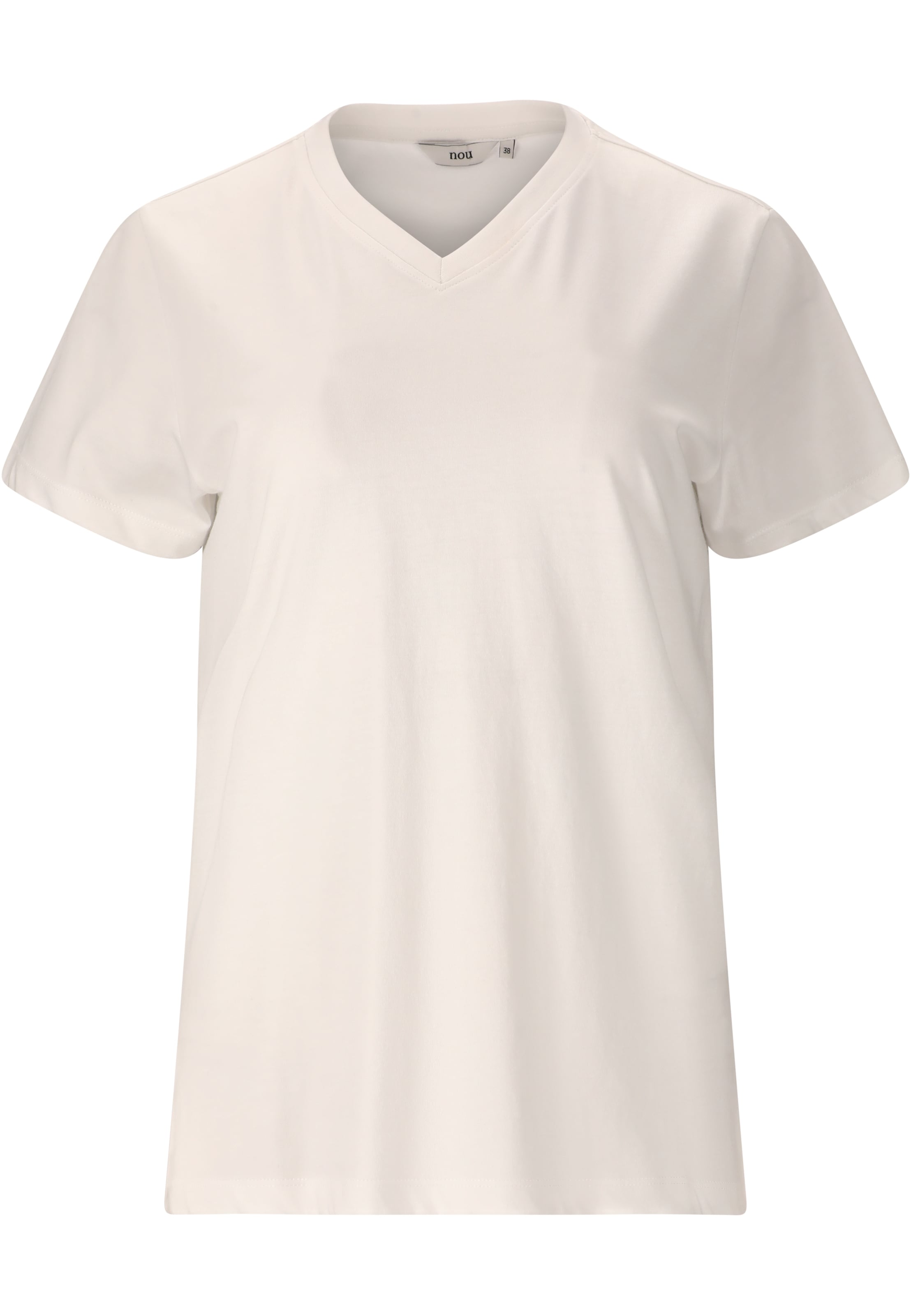 NOU Shirt 'Magali' in White: front