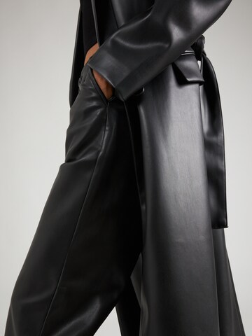 QS Wide leg Broek in Zwart