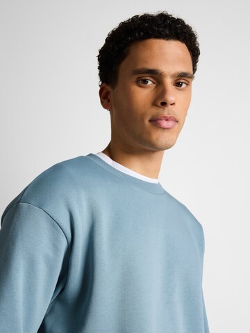TOM TAILOR DENIM Sweatshirt in Blue