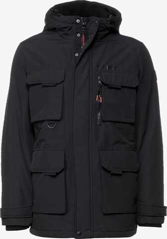 Street One MEN Winter Jacket in Black: front