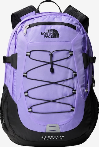 THE NORTH FACE Seljakott 'BOREALIS CLASSIC', värv lilla: eest vaates