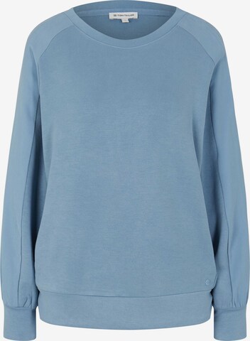 TOM TAILOR Sweatshirt in Blau: predná strana