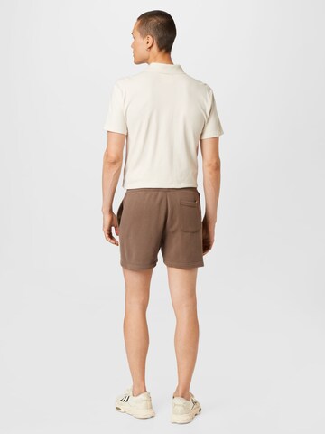 HOLLISTER - regular Pantalón en marrón