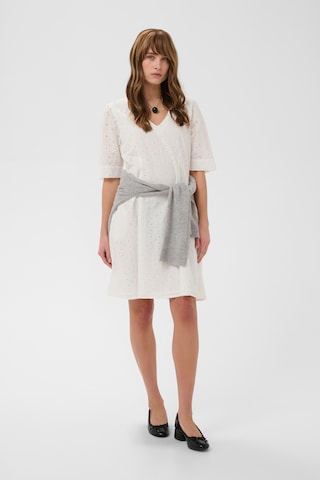 Robe 'CUAdelfine' CULTURE en blanc