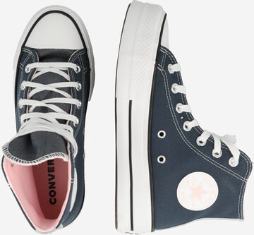 CONVERSE Кроссовки на платформе в Синий