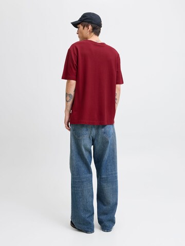 JACK & JONES Shirt 'JORMEADOWS' in Rood