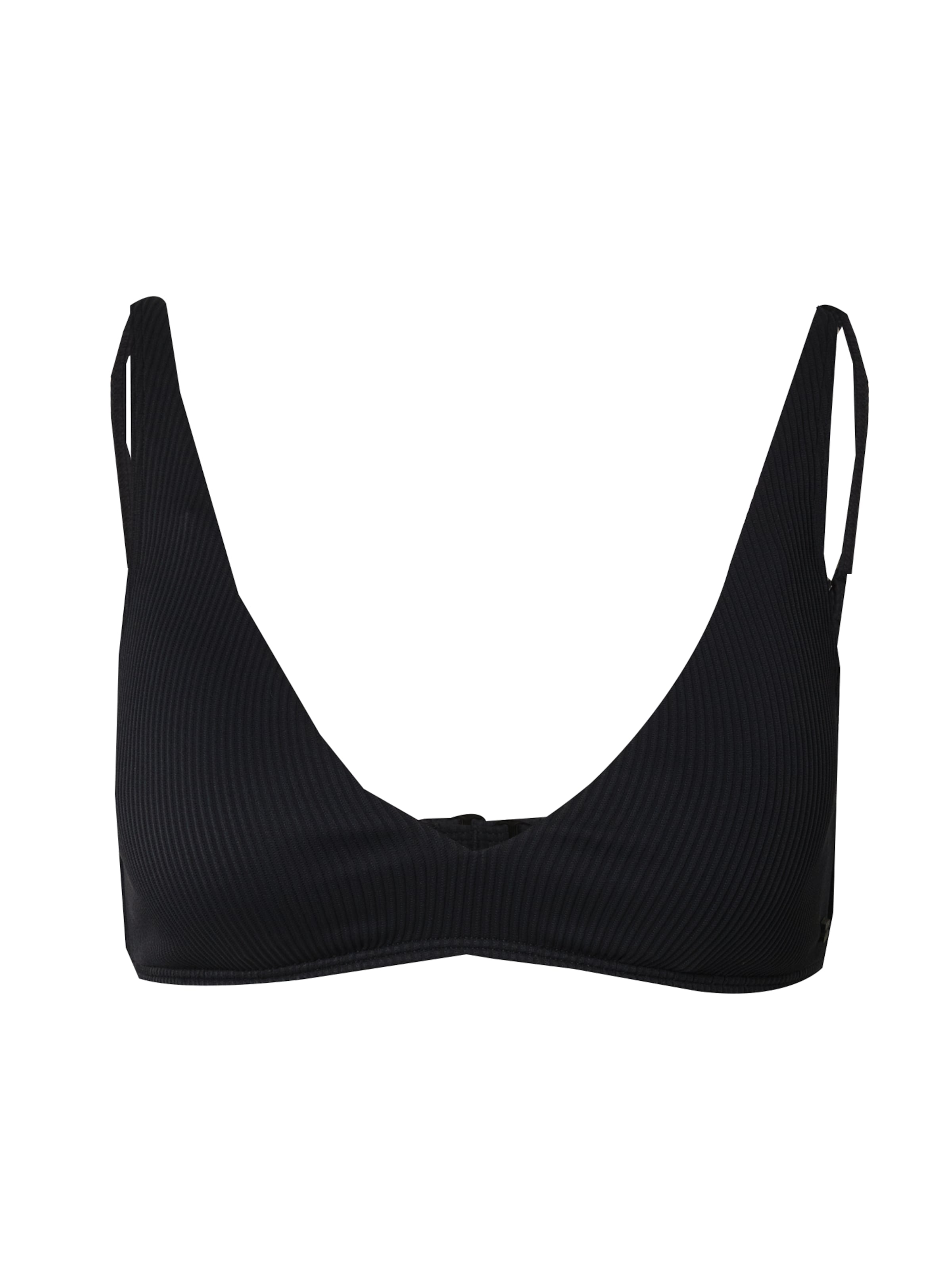 ROXY Τρίγωνο Τοπ μπικίνι 'Love The Oceana' σε μαύρο: μπροστά