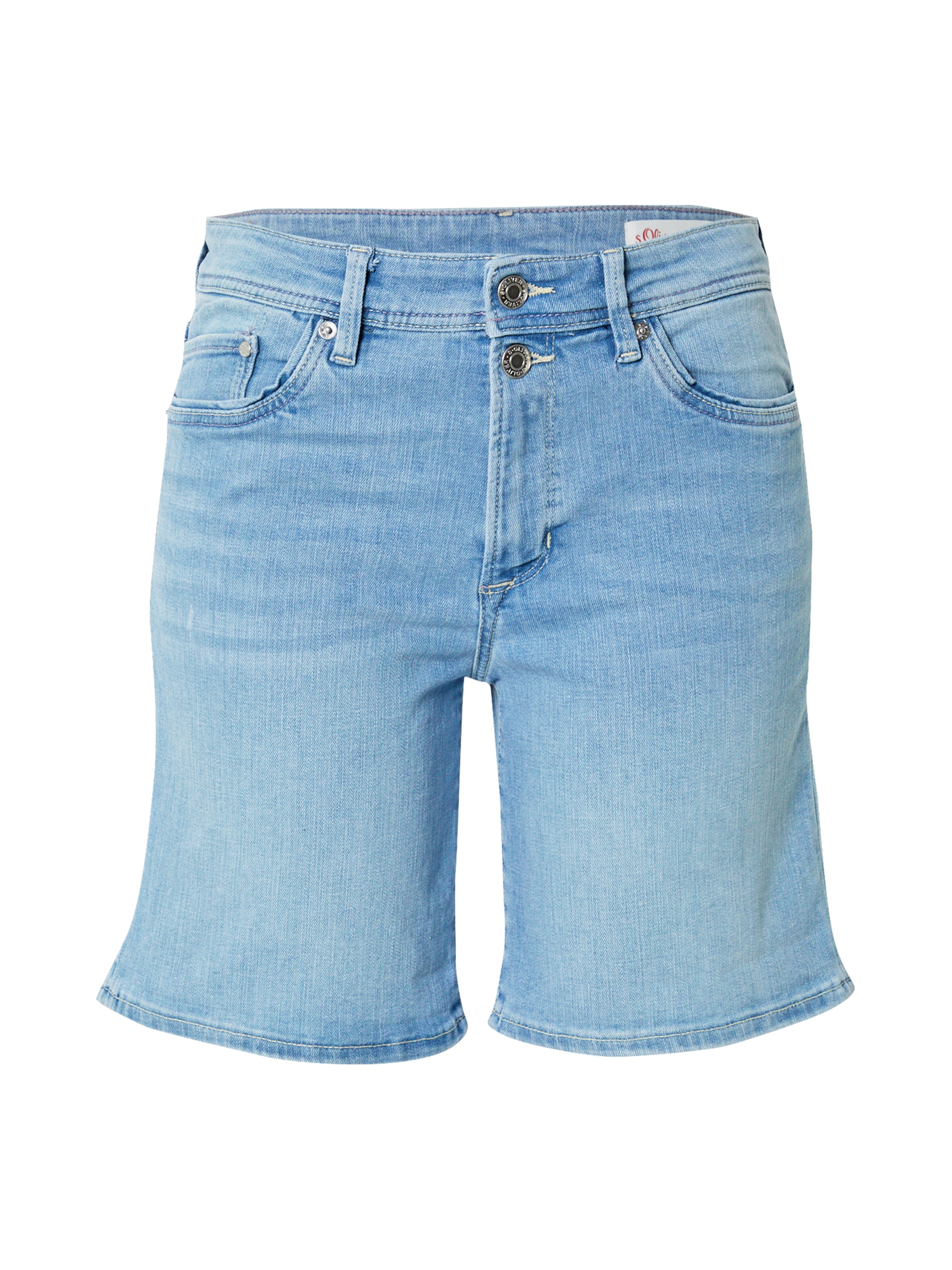 s.Oliver Slimfit Jeans 'Betsy' in Blauw: voorkant
