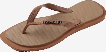 HAVAIANAS Teenslipper in Bruin: voorkant