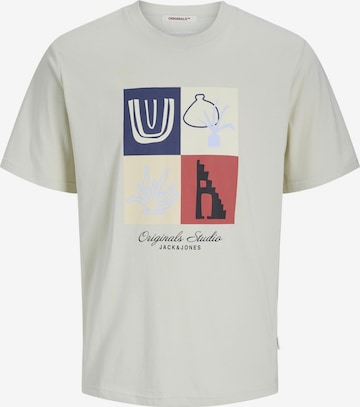 JACK & JONES Shirt in Beige: voorkant