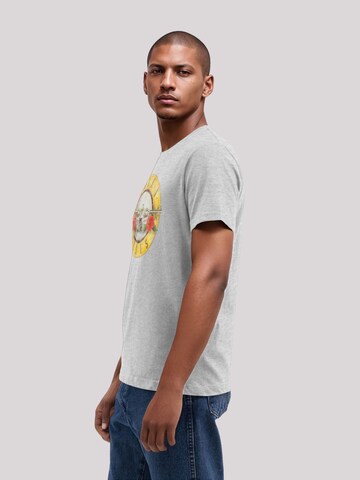 F4NT4STIC T-Shirt 'Guns 'n' Roses Vintage Bullet Logo' in Grau