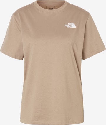 THE NORTH FACE T-Shirt 'EVOLUTION BOX NSE' in Braun: Vorderseite