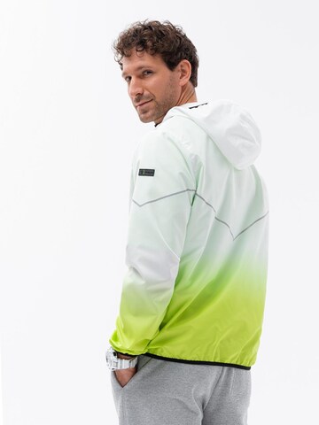 Ombre Between-season jacket in Yellow