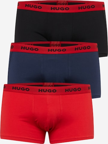 HUGO - Calzoncillo boxer en azul: frente