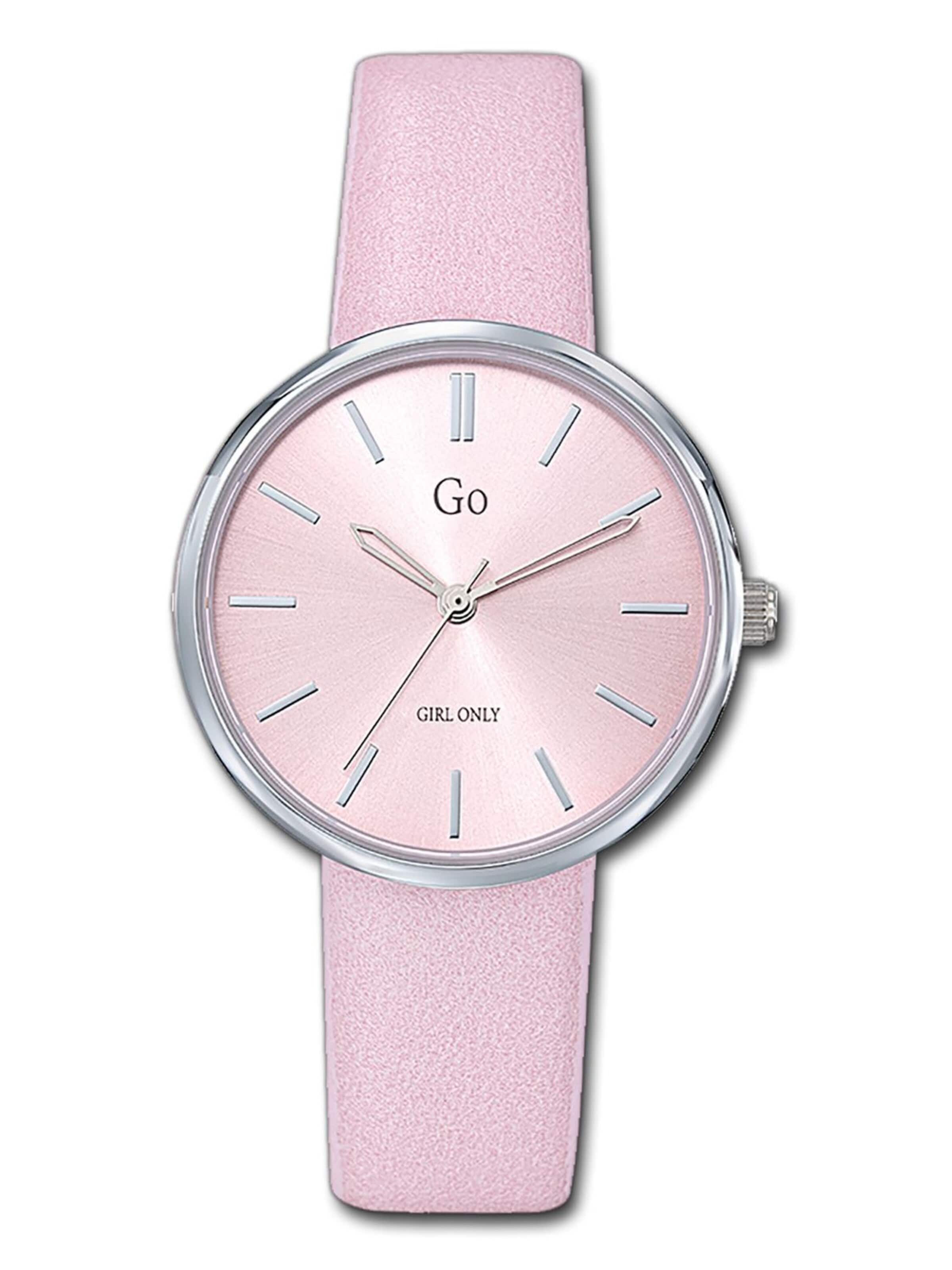 GO GirlOnly Analog Watch in Silver: front