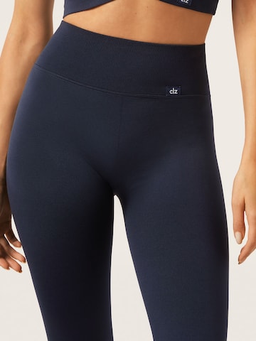CALZEDONIA Skinny Leggings 'Scrunch' in Blau