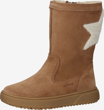 GEOX Boots in Brown: front