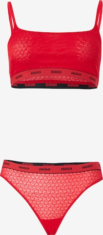 raudona HUGO Biustjė Apatinių komplektai: priekis