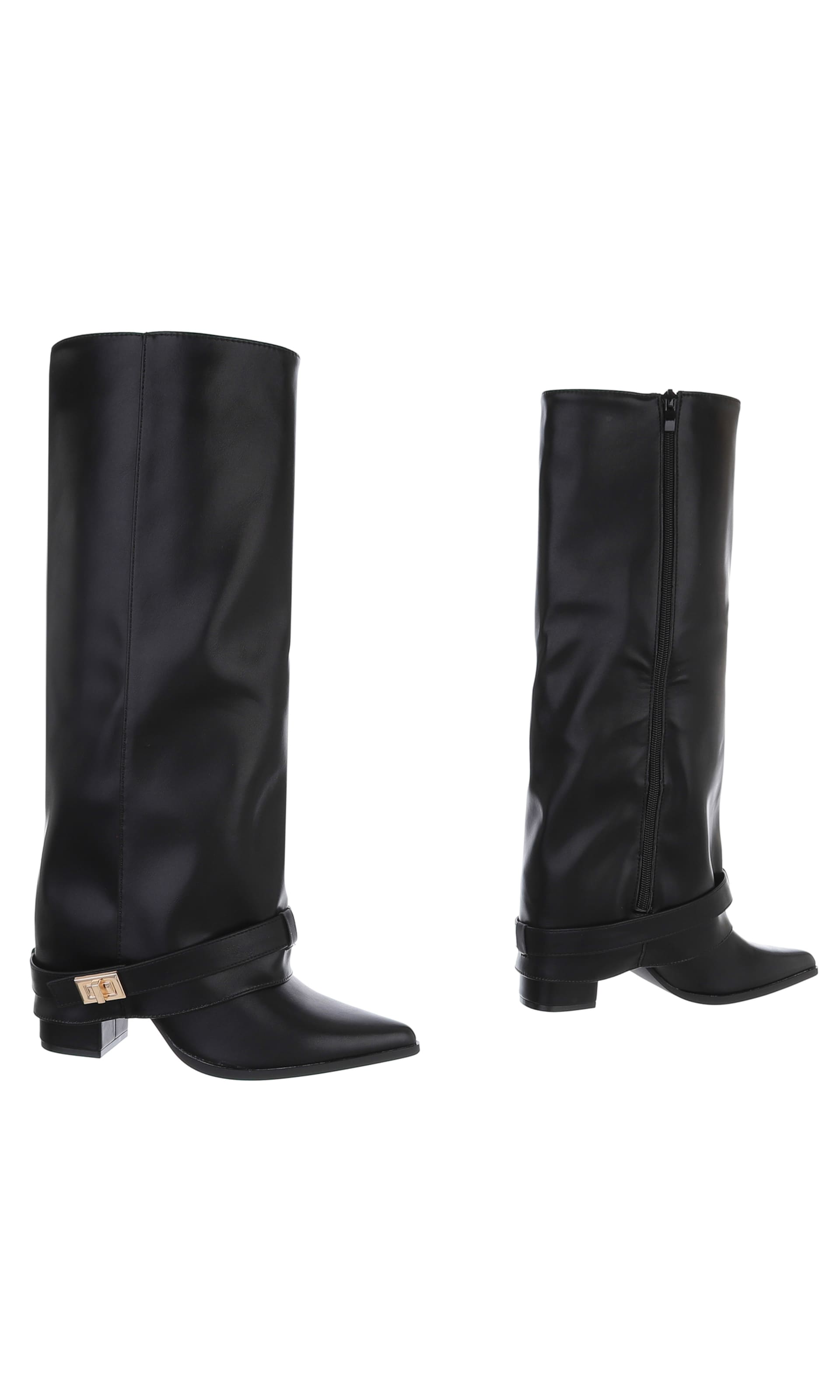 Ital-Design Boots in Black