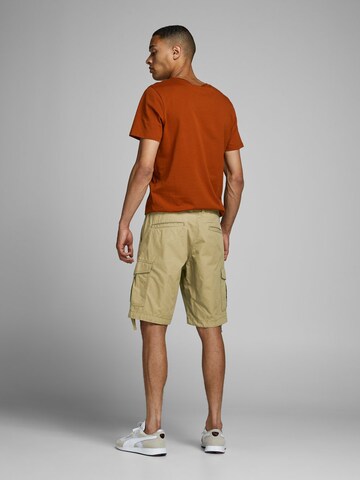 JACK & JONES - regular Pantalón cargo 'Charlie' en marrón