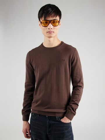 s.Oliver Pullover in Braun: Vorderseite