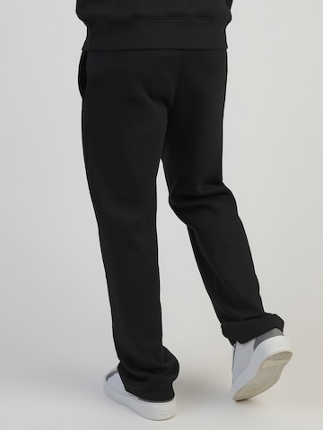 Baggy Pantalon de sport SikSilk en noir