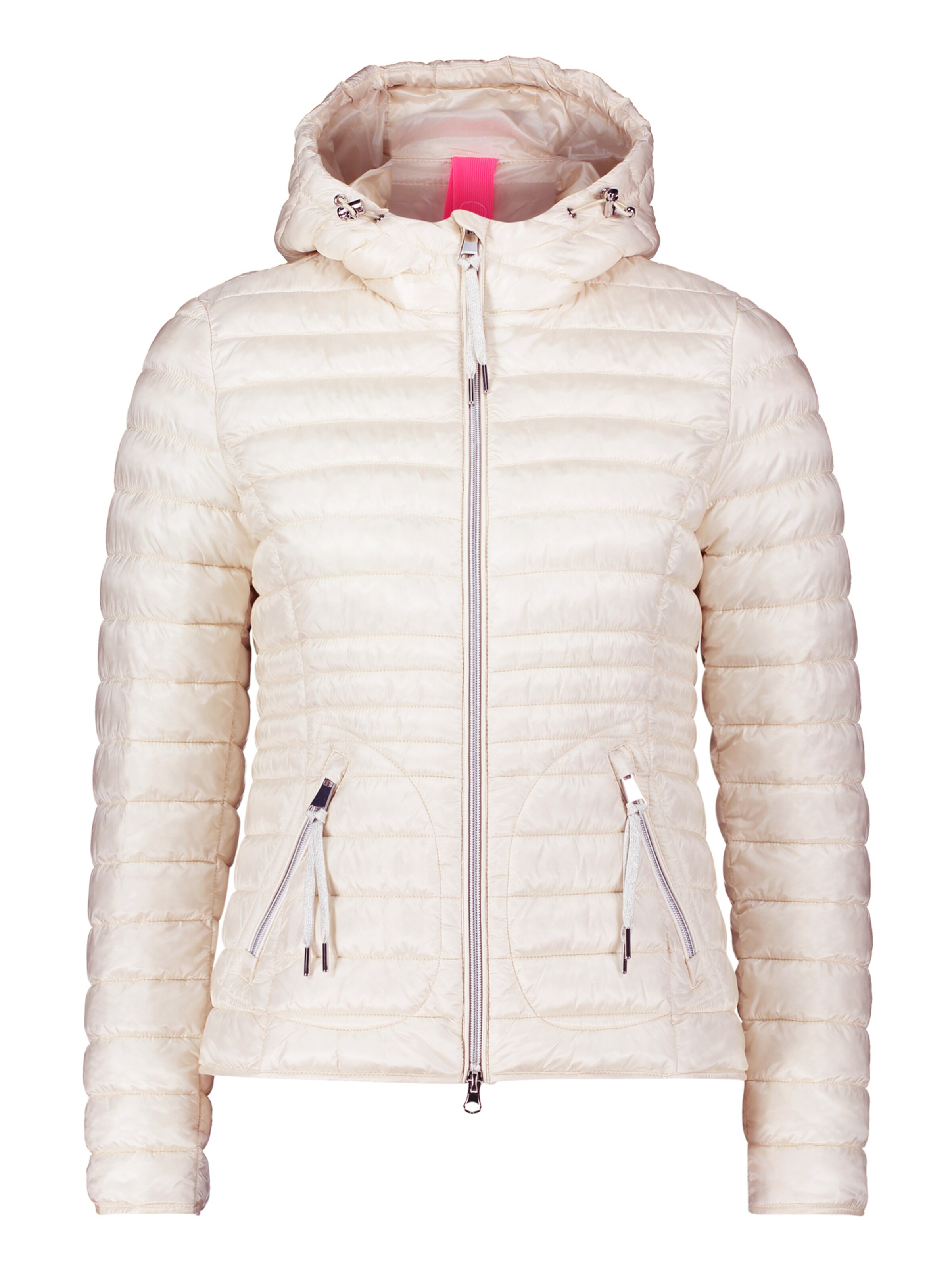 Cartoon Winterjas in Grijs: voorkant