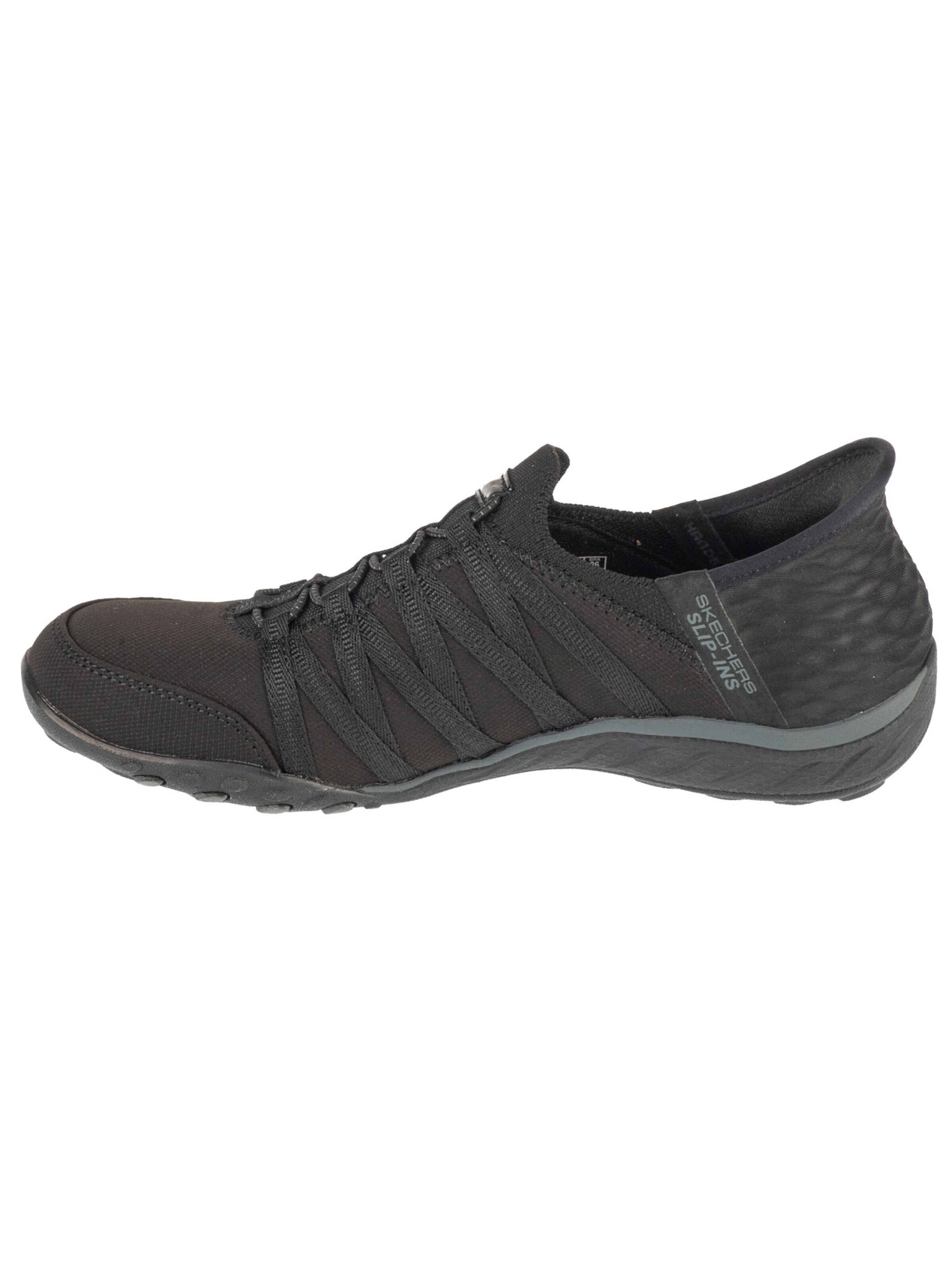 SKECHERS Platform trainers 'Breathe Easy - Roll With Me' in Black