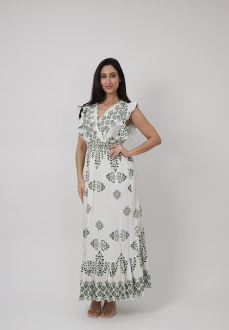 Elara Kjole i grøn: forside