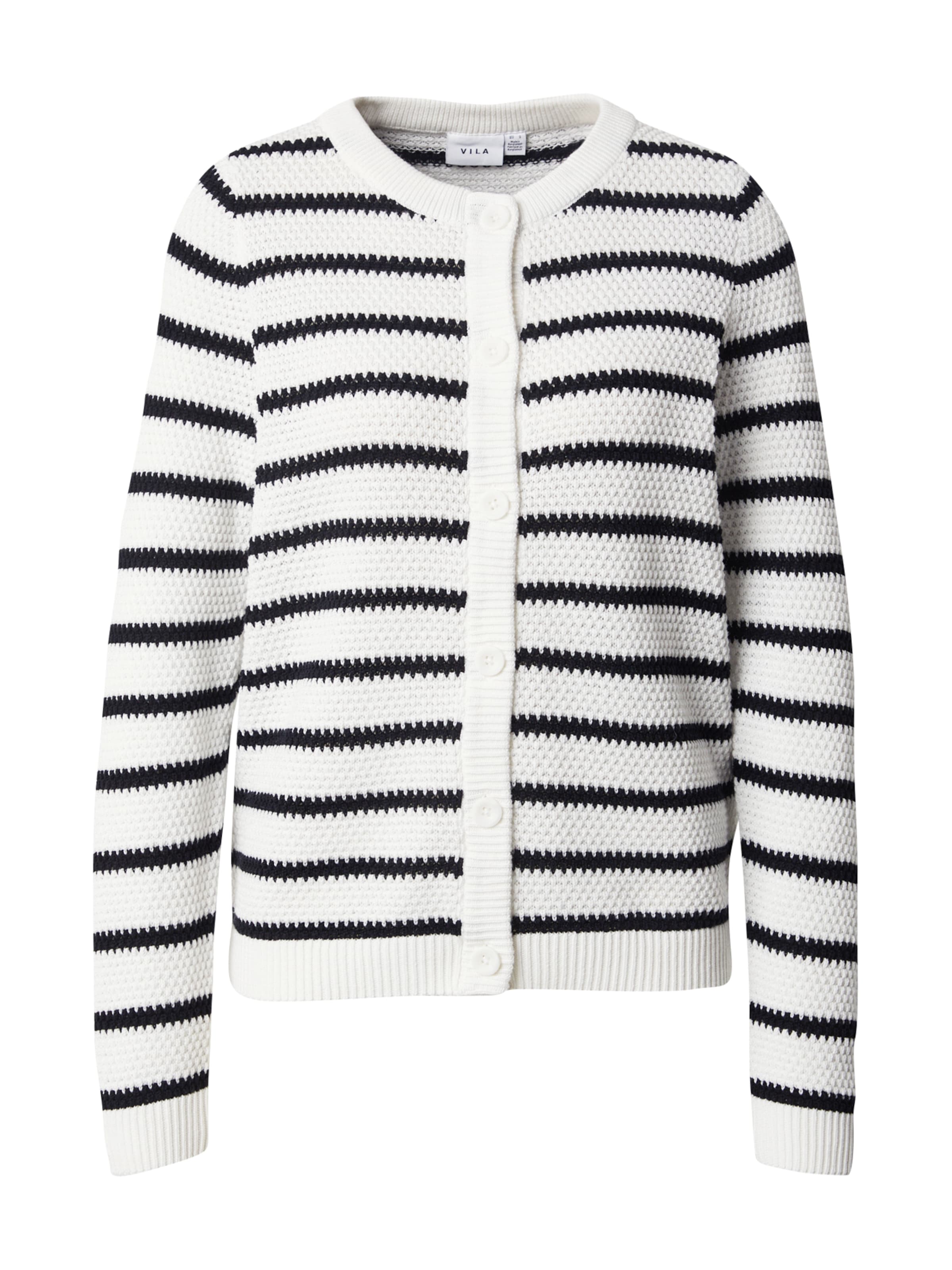 VILA Kofta 'VIDALO' i vit: framsida