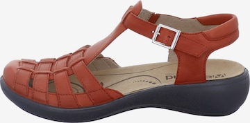 Westland Sandals 'IBIZA' in Red: front