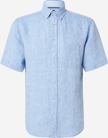 Cămașă de la FYNCH-HATTON pe albastru: față