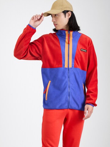 COLUMBIA Athletic Fleece Jacket 'Backbowl II' in Blue: front