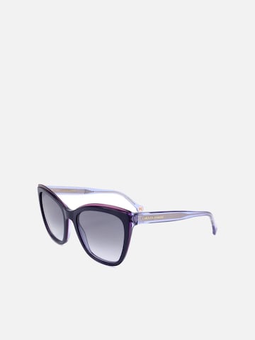 Carolina Herrera Zonnebril 'Carolina Herrera HER 0188/S Blue violet 55/19/145 Women Sunglasses' in Blauw
