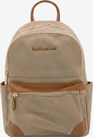 Zaino di GianMarco Venturi in beige: frontale