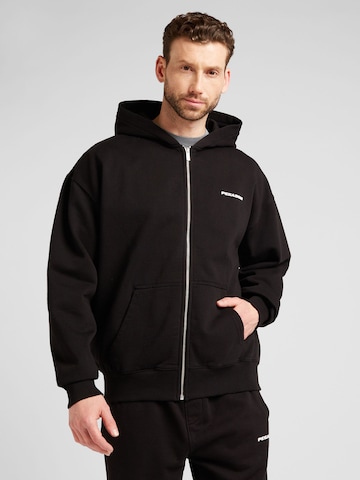 Pegador Sweat jacket in Black: front