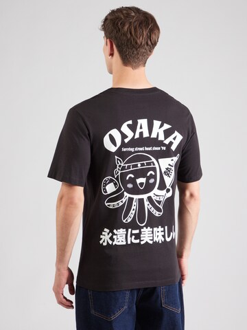 JACK & JONES T-Shirt 'JJOSAKA' in Schwarz: Vorderseite