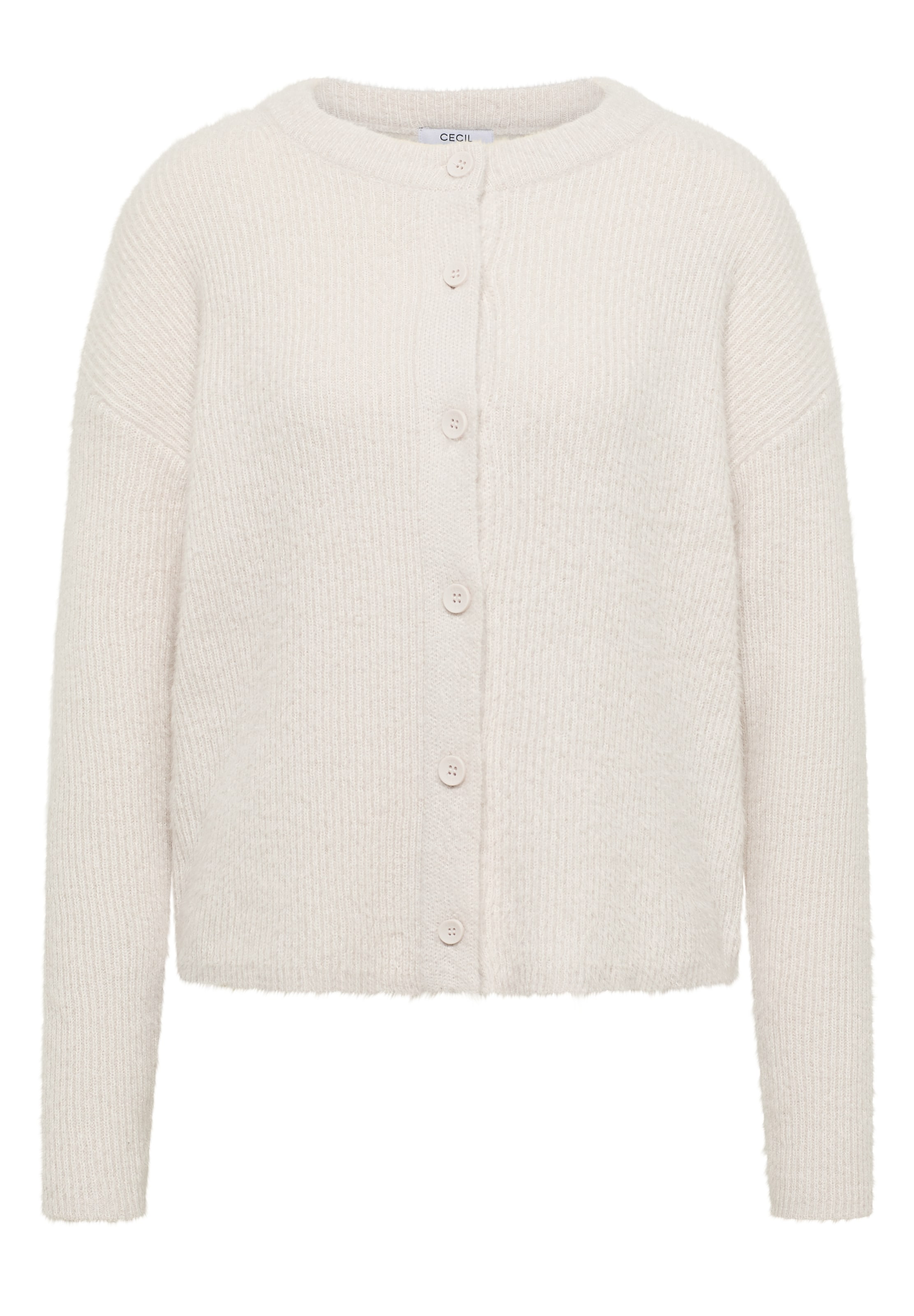 CECIL Sweatshirt in Beige: front