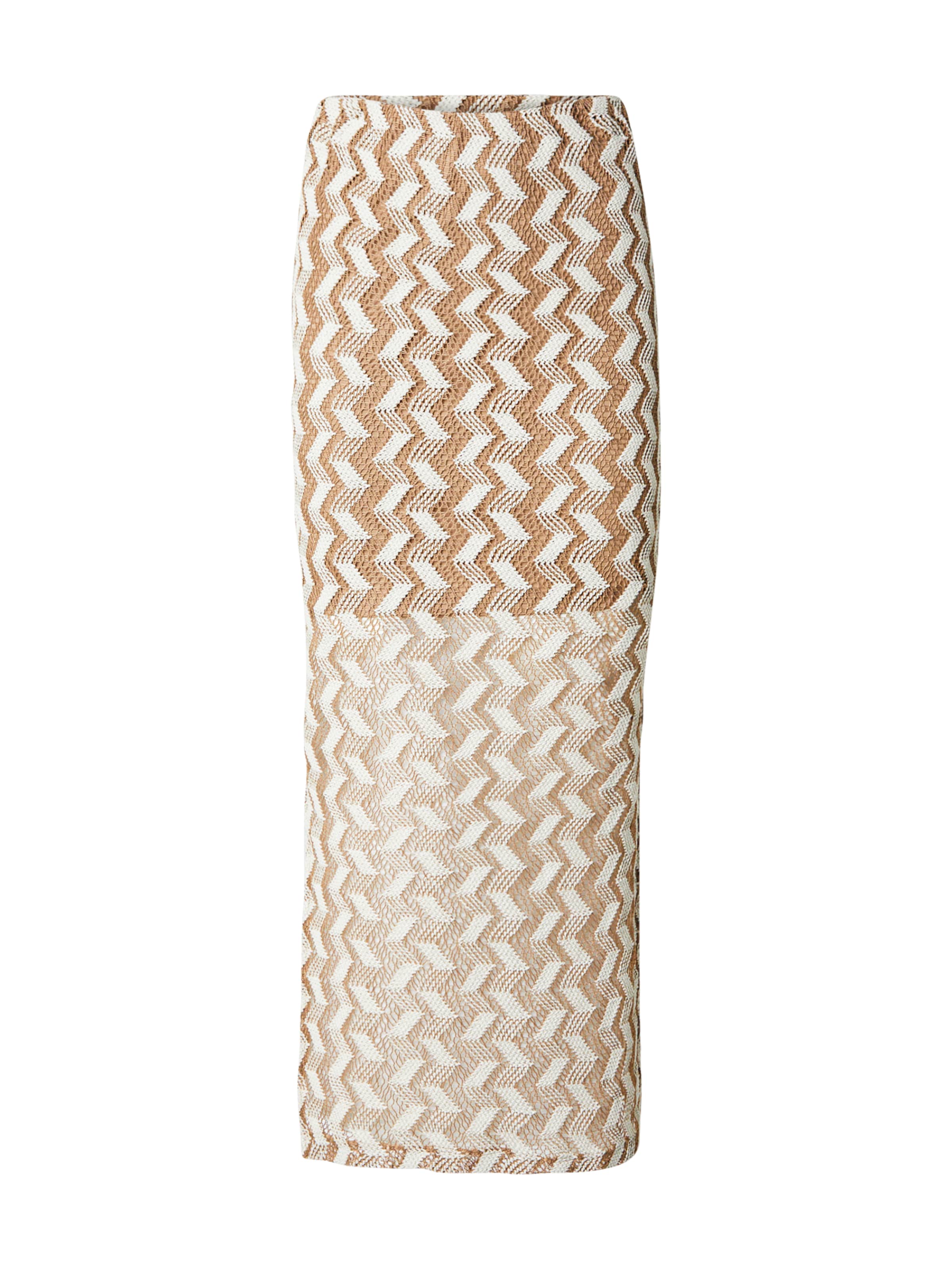 VERO MODA Skirt 'VMTIKKA' in Camel / White, Item view