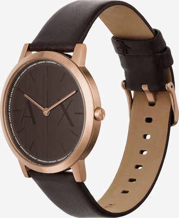 ARMANI EXCHANGE Analog Watch in Brown