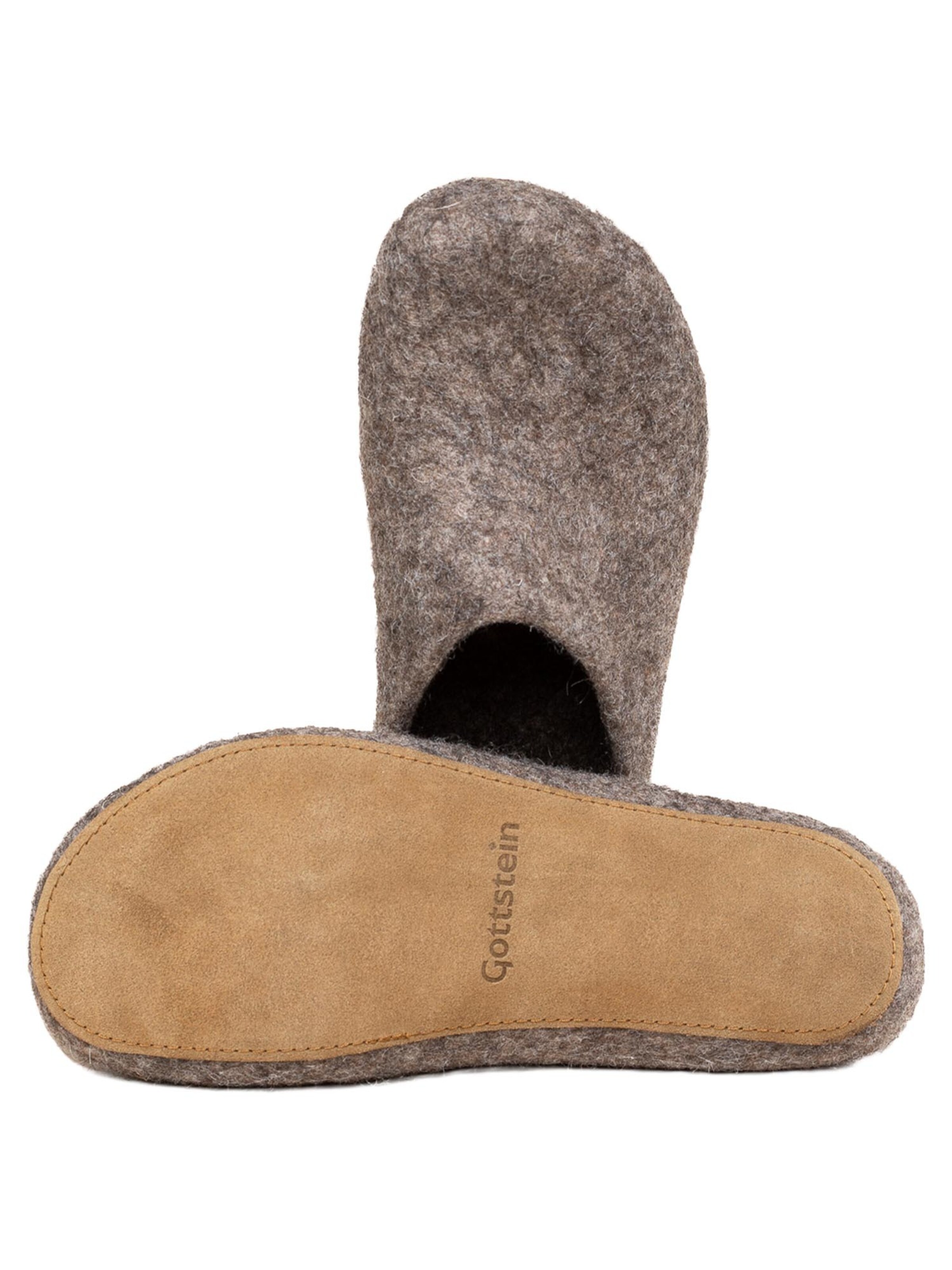 MagicFelt Mules 'Filz' in Brown