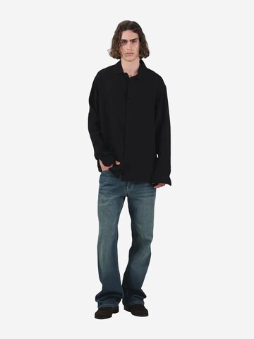Giesto Regular fit Button Up Shirt in Black
