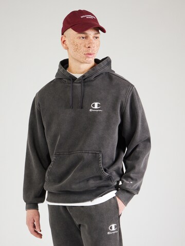 Champion Authentic Athletic Apparel Mikina – černá: přední strana