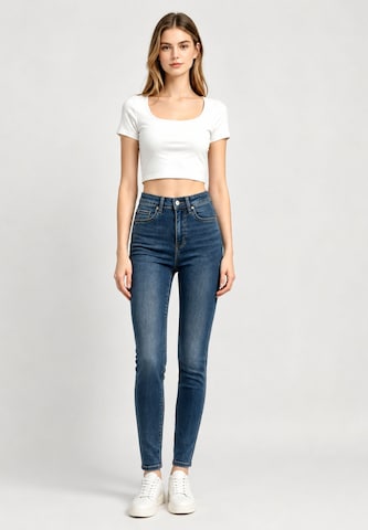Elara Skinny Jeans in Blue