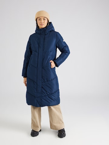 Manteau d’hiver 'Solvej' Lake View en bleu : devant